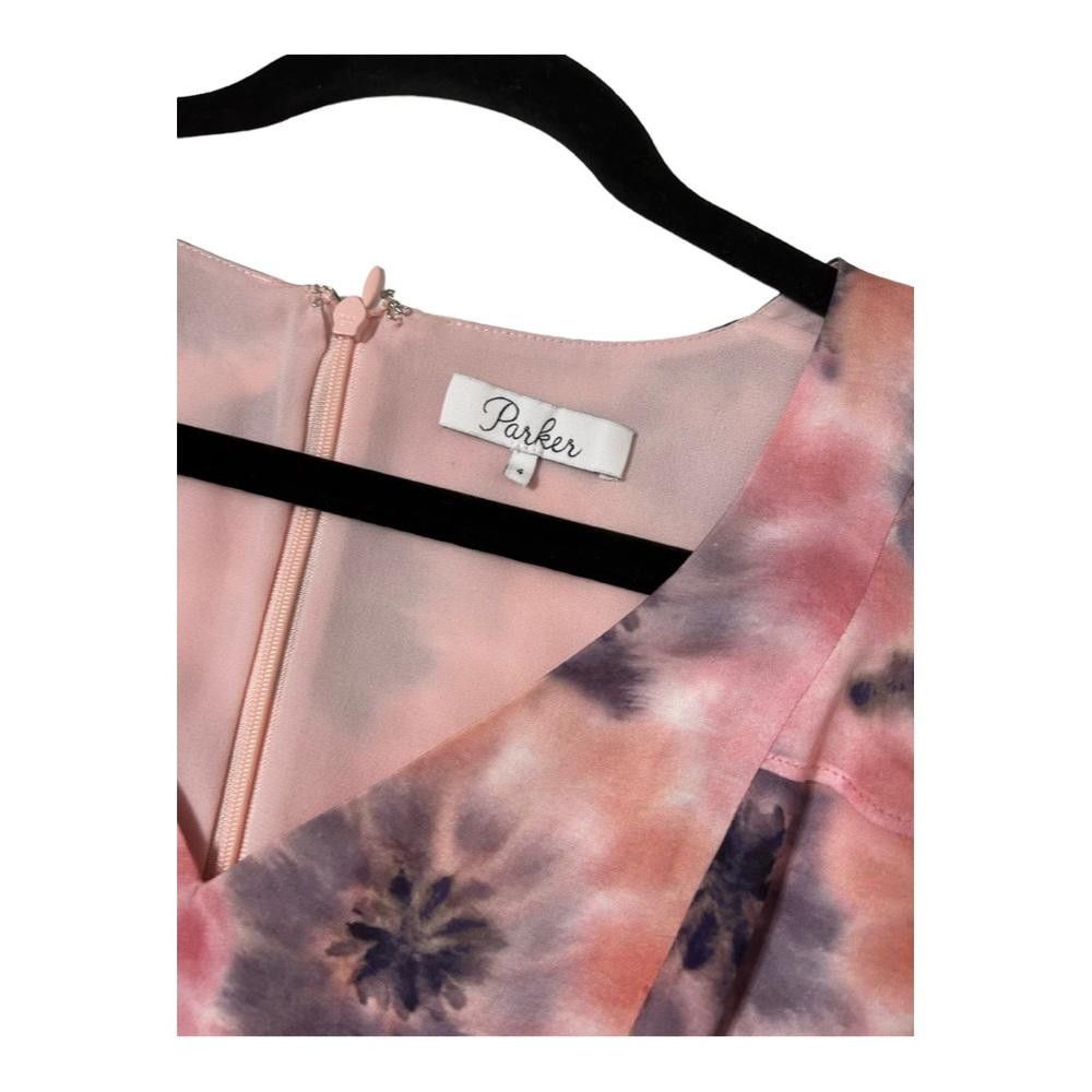 Packer Shoes Parker l Silk Shift Women's Dress Feathered Floral Small Size S / US 4 / IT 40 - 8 Thumbnail