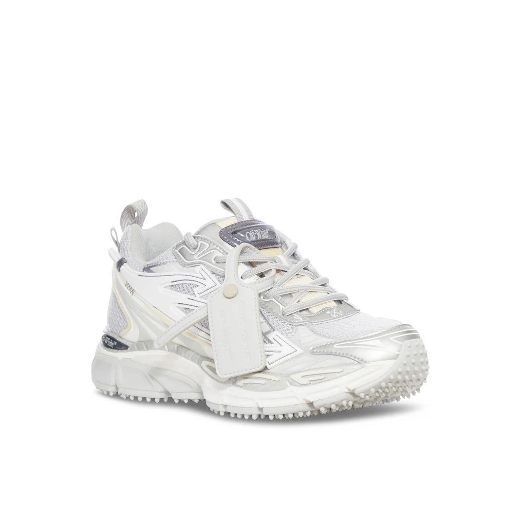 Off-White OFF-WHITE Be Right Back Gray/Silver Sneakers New & Authentic Size US 9 / IT 39 - 4 Thumbnail