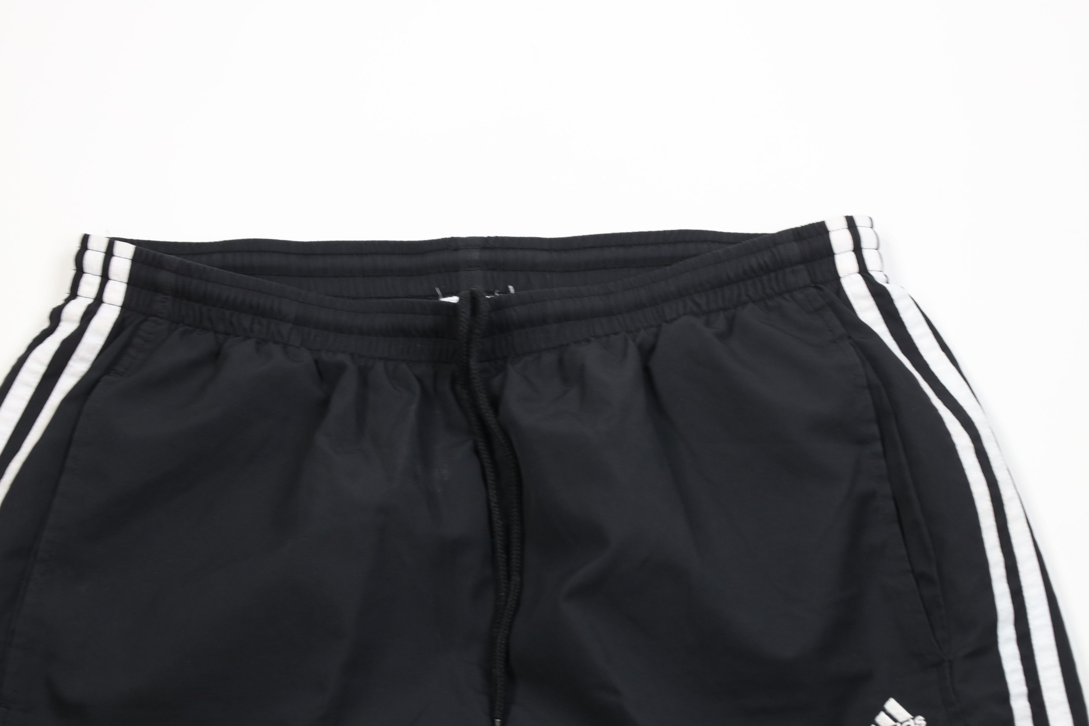 Adidas Vintage Y2K 2005 Adidas Lined Wide Leg Windbreaker Pants Size US 36 / EU 52 - 2 Thumbnail