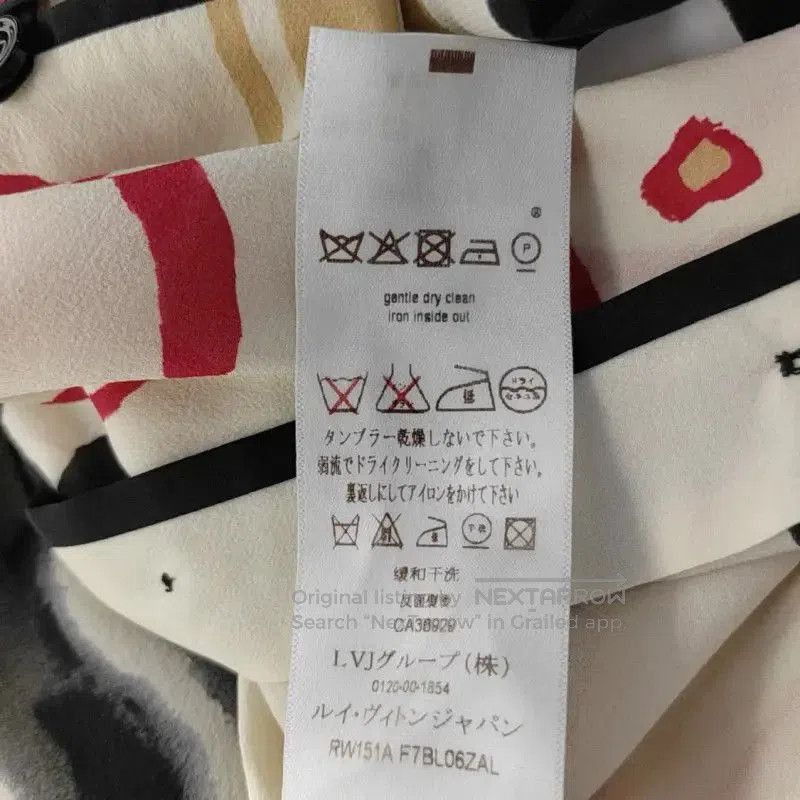 Louis Vuitton Louis Vuitton Multicolor Silk Long Sleeve Shirt . Size XS / US 0-2 / IT 36-38 - 4 Thumbnail
