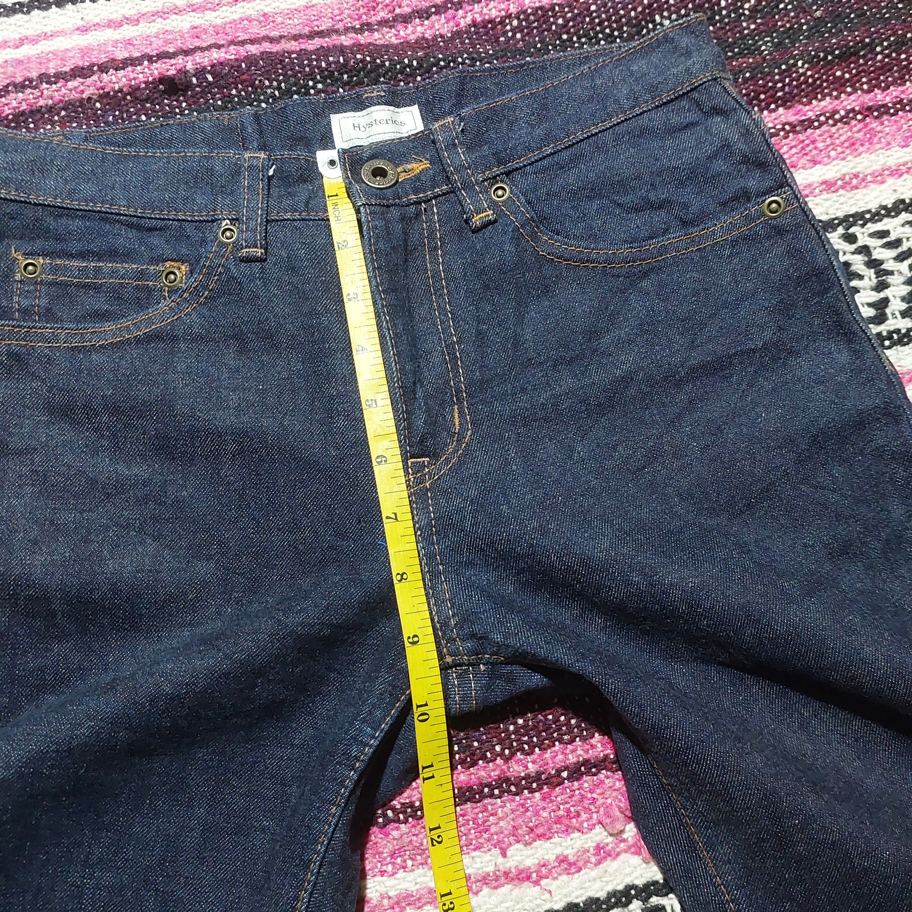 Hysteric Glamour Hysteric Glamour Oaklan Riders indigo denim Size US 28 / EU 44 - 15 Thumbnail