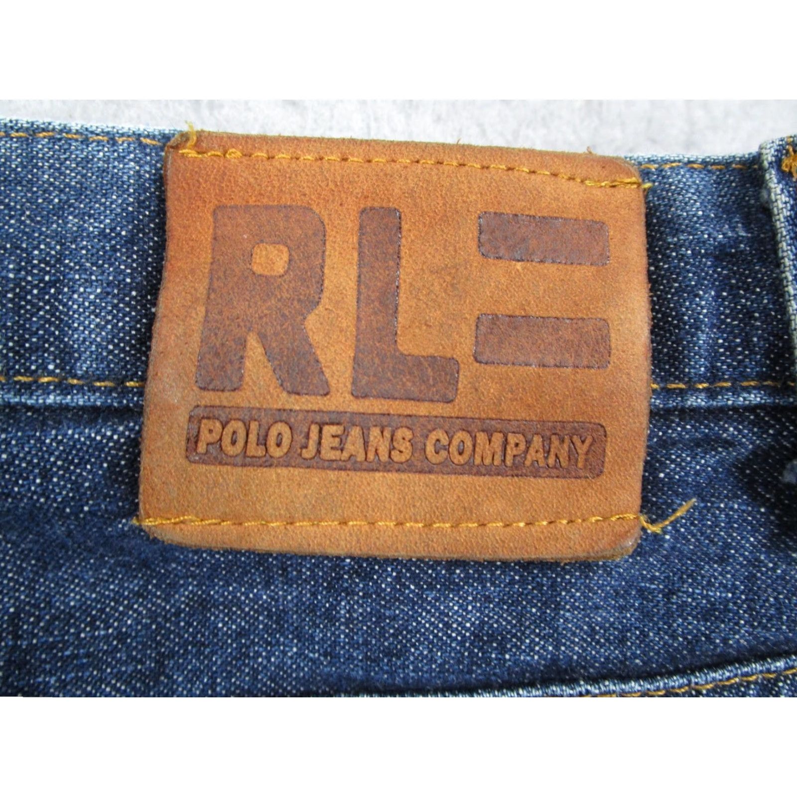 Polo Ralph Lauren VINTAGE Polo Ralph Lauren Polo Jeans Carpenter Jeans Mens 38x30 Blue Denim Workwear 90s Mens Jeans Size US M / EU 48-50 / 2 - 3 Thumbnail