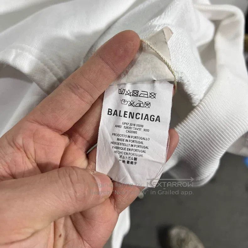 Balenciaga Balenciaga Hat Logo Sweatshirt Size US XS / EU 42 / 0 - 4 Thumbnail