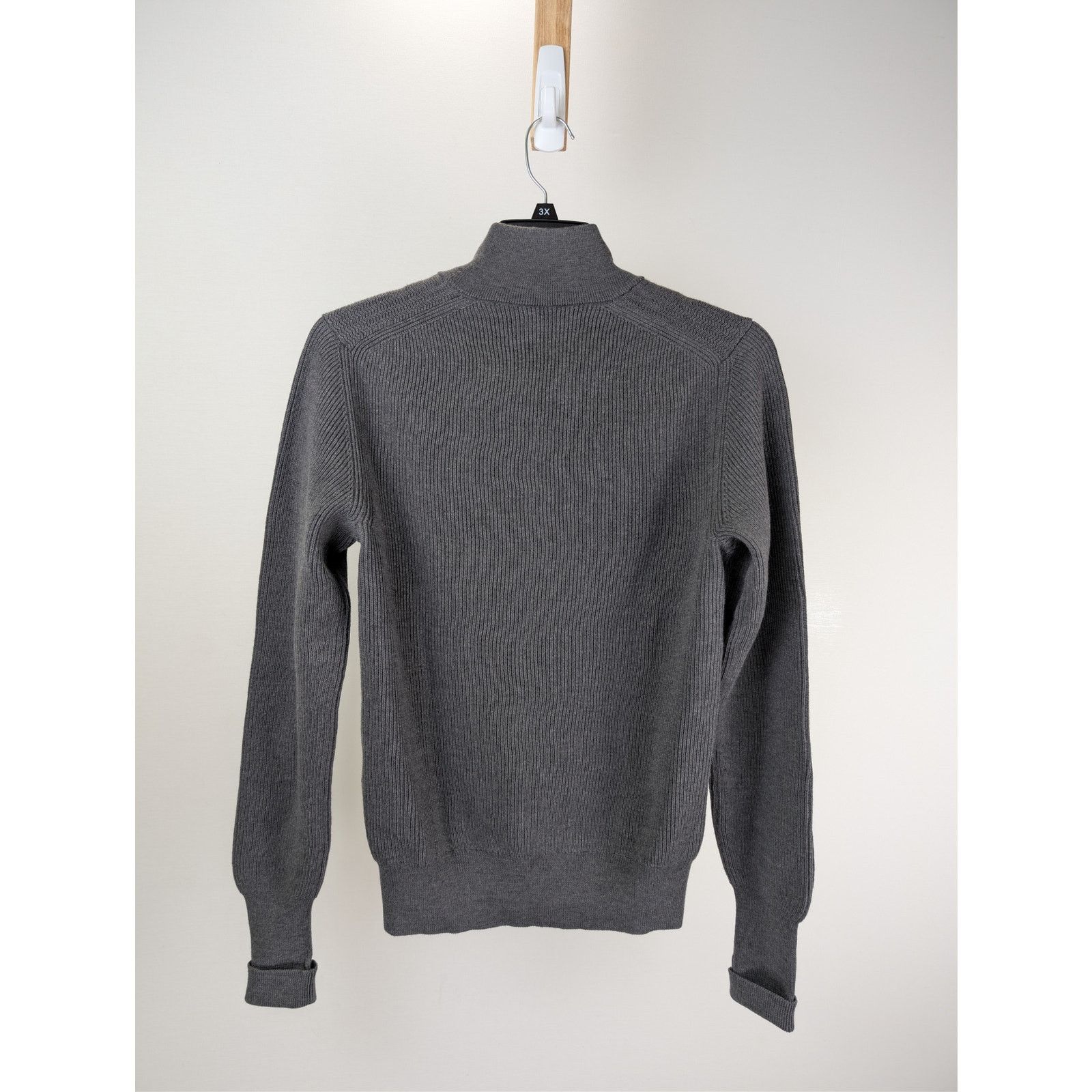Tom Ford o1rshd1 CC20 Zipper Hi-Neck Sweatshirt in Grey Size US M / EU 48-50 / 2 - 16 Thumbnail