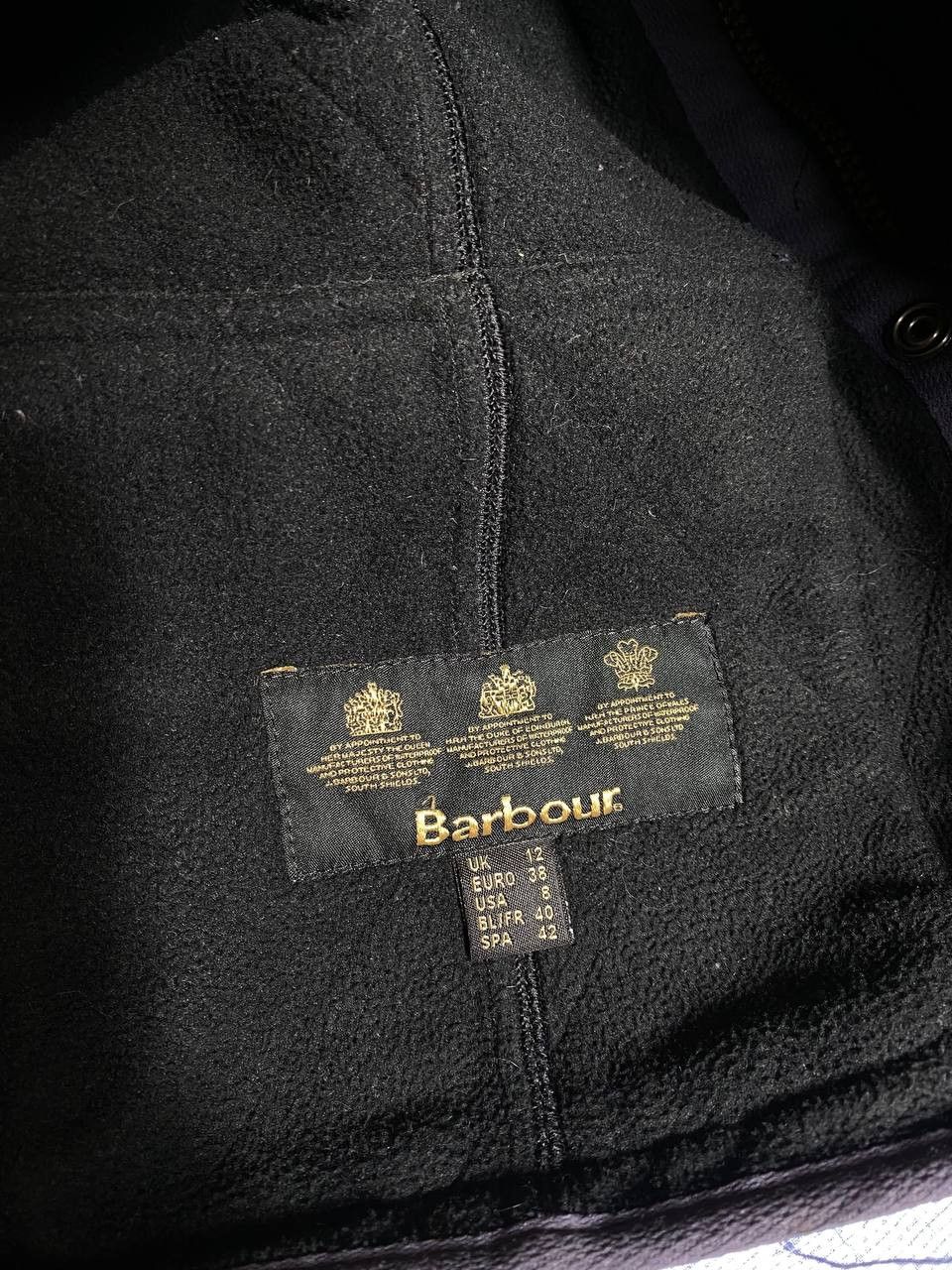 🔥 BARBOUR CORDUROY QUILTED JACKET MADE IN ENGLAND