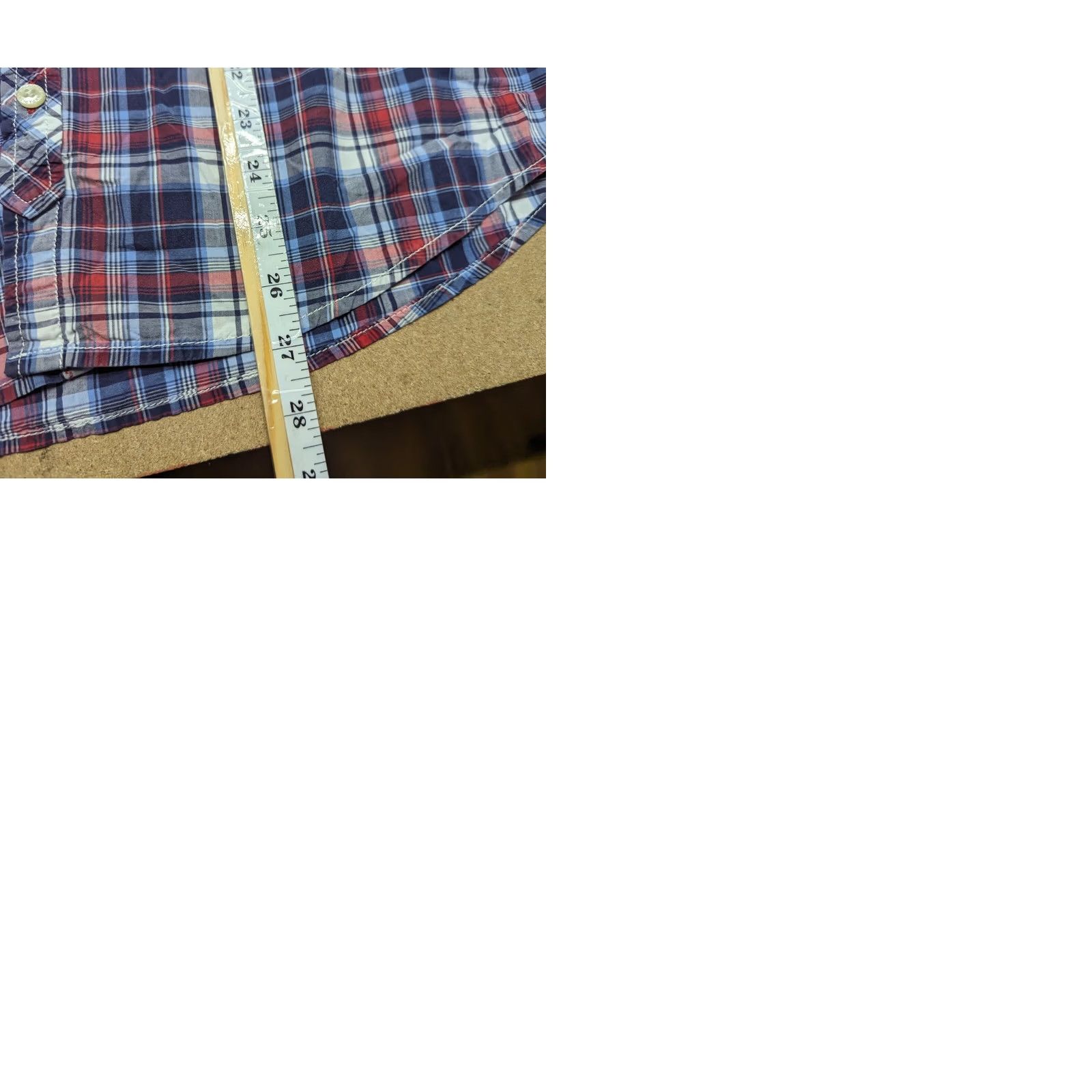 Napapijri Napapijri Button Up Shirt Mens M Regular Fit Short Sleeve Plaid Check Multicolor Cotton Canvas Casual Mens Size US M / EU 48-50 / 2 - 9 Thumbnail