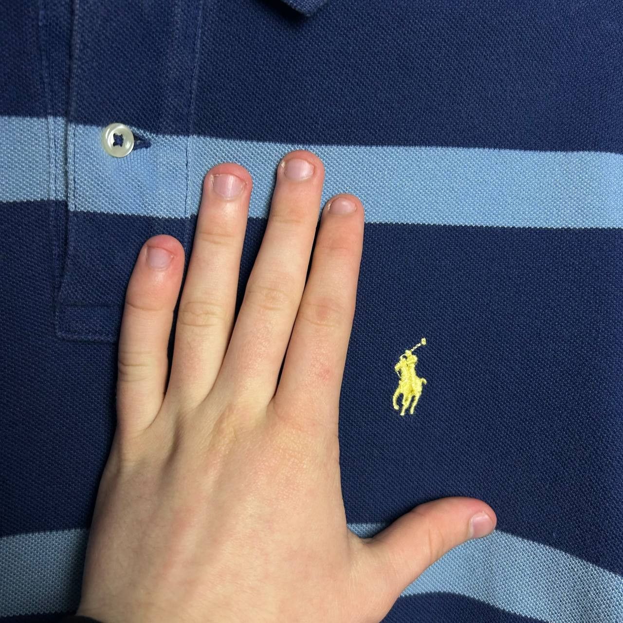 Polo Ralph Lauren Vintage Polo Ralph Lauren small pony opium polo Size US L / EU 52-54 / 3 - 3 Thumbnail