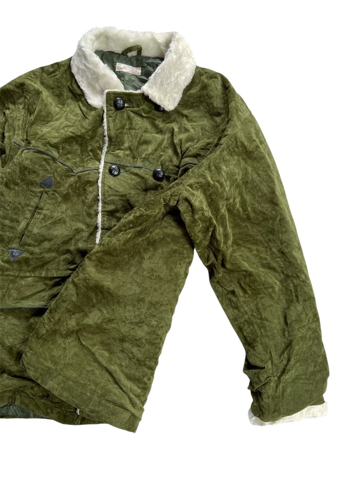 Japanese Brand MARVELOUS FAUX FUR MULTI POCKET WINTER JACKET Size US XL / EU 56 / 4 - 5 Thumbnail
