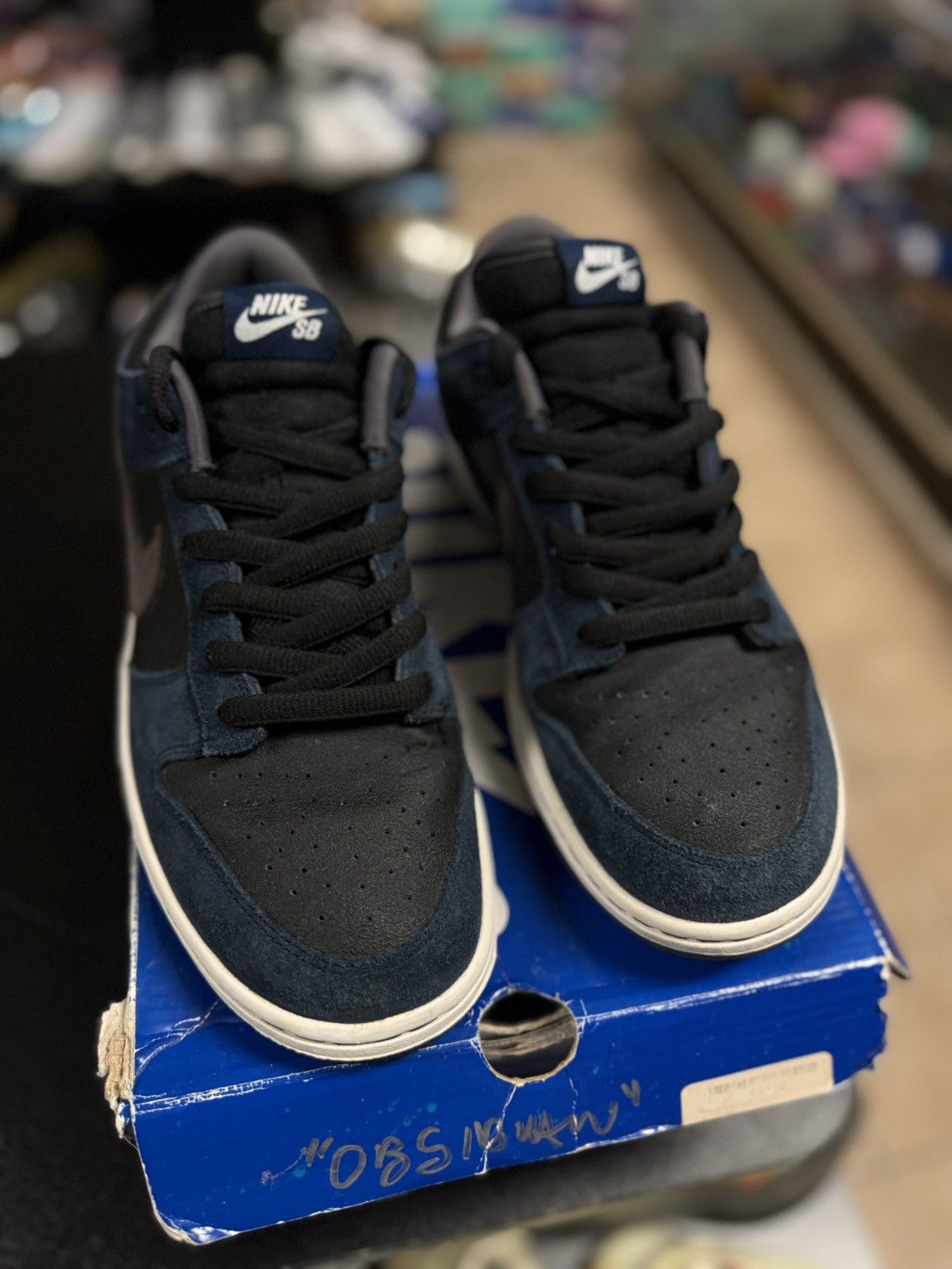 Nike Nike Dunk Pro SB Low Obsidian/Midnight Fog-Black size 11 Size US 11 / EU 44 - 9 Thumbnail