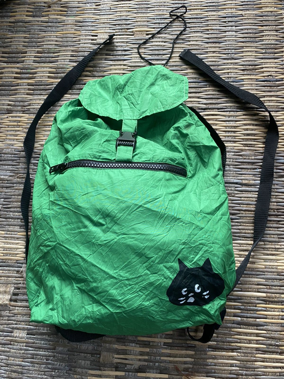 Ne-Net Authentic Ne-Net Nyalon Green Mini Backpack Size ONE SIZE - 1 Thumbnail