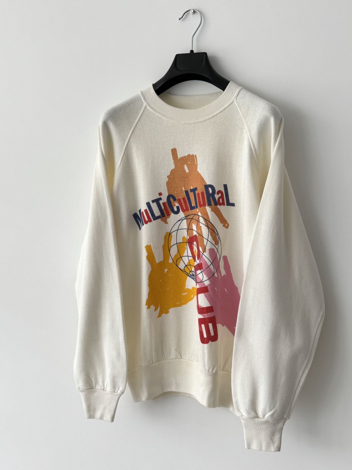 Vintage 80s Culture Club ‘Multicultural’ War Band Sweatshirt