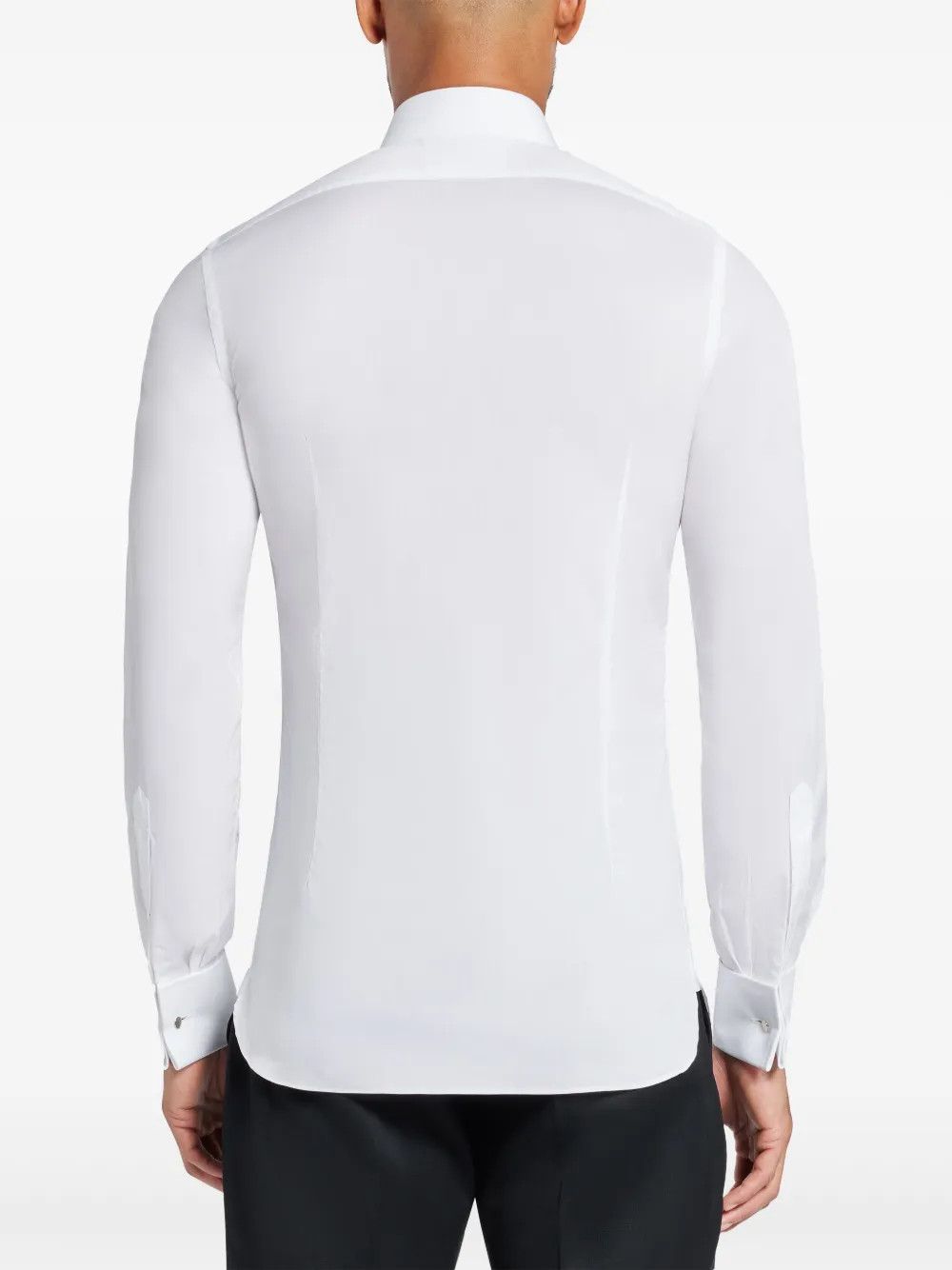 Tom Ford o1y0425 Solid Color Shirt in White Size US S / EU 44-46 / 1 - 4 Thumbnail