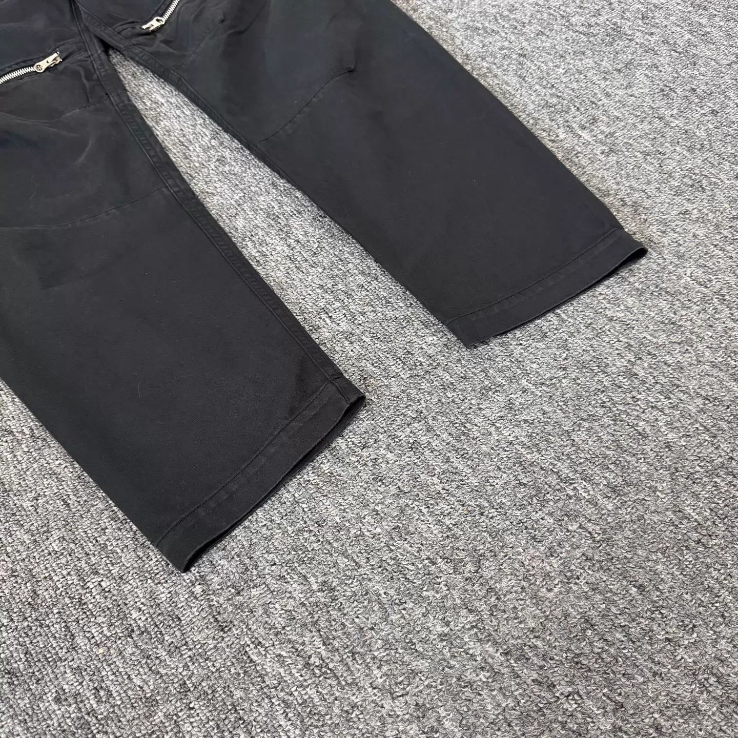 Stone Island STONE ISLAND Black Zip Cargo Pants 48 Size US 32 / EU 48 - 3 Thumbnail