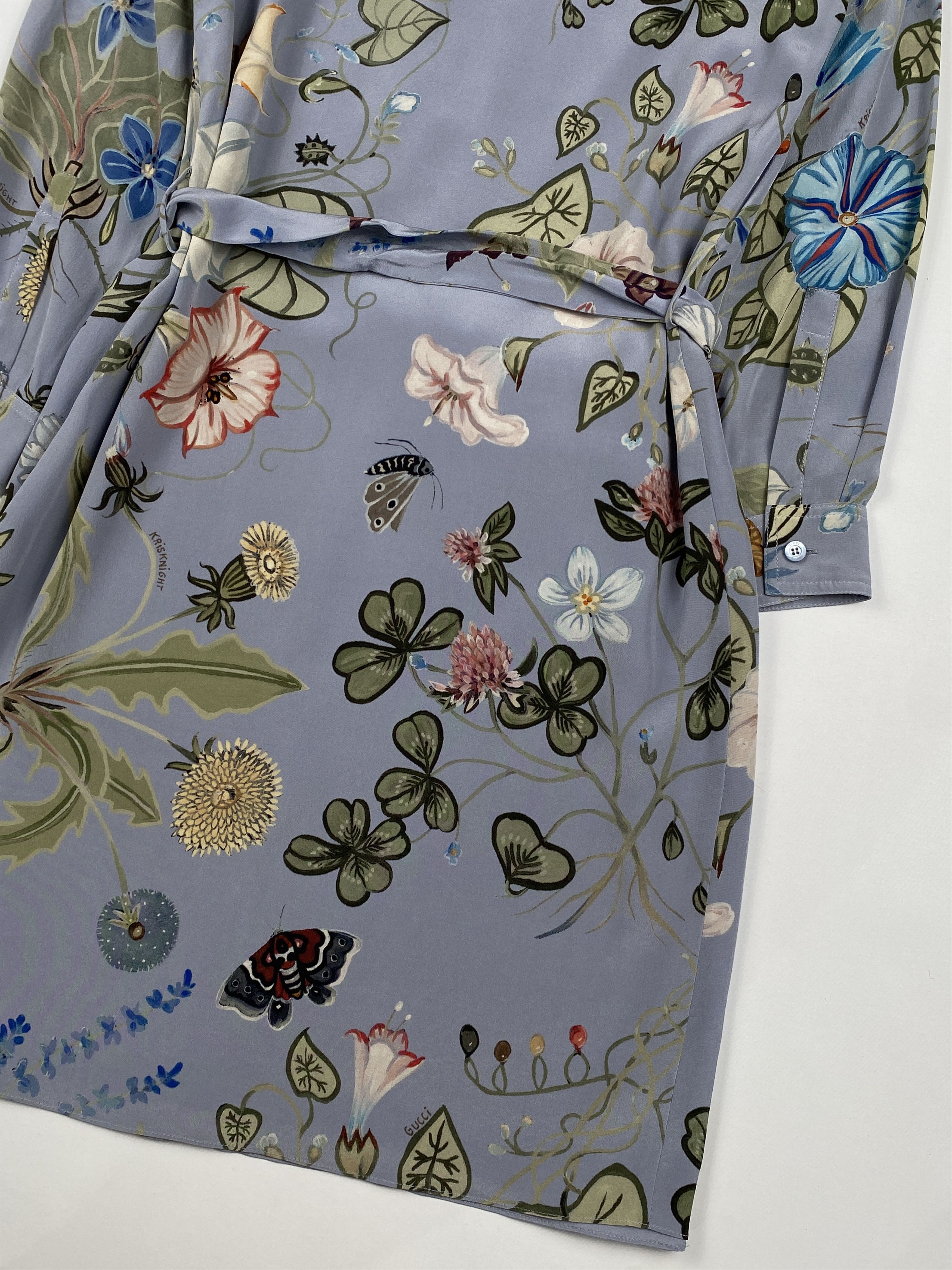 Gucci 2014 Floral Mini Dress Size XS / US 0-2 / IT 36-38 - 10 Thumbnail