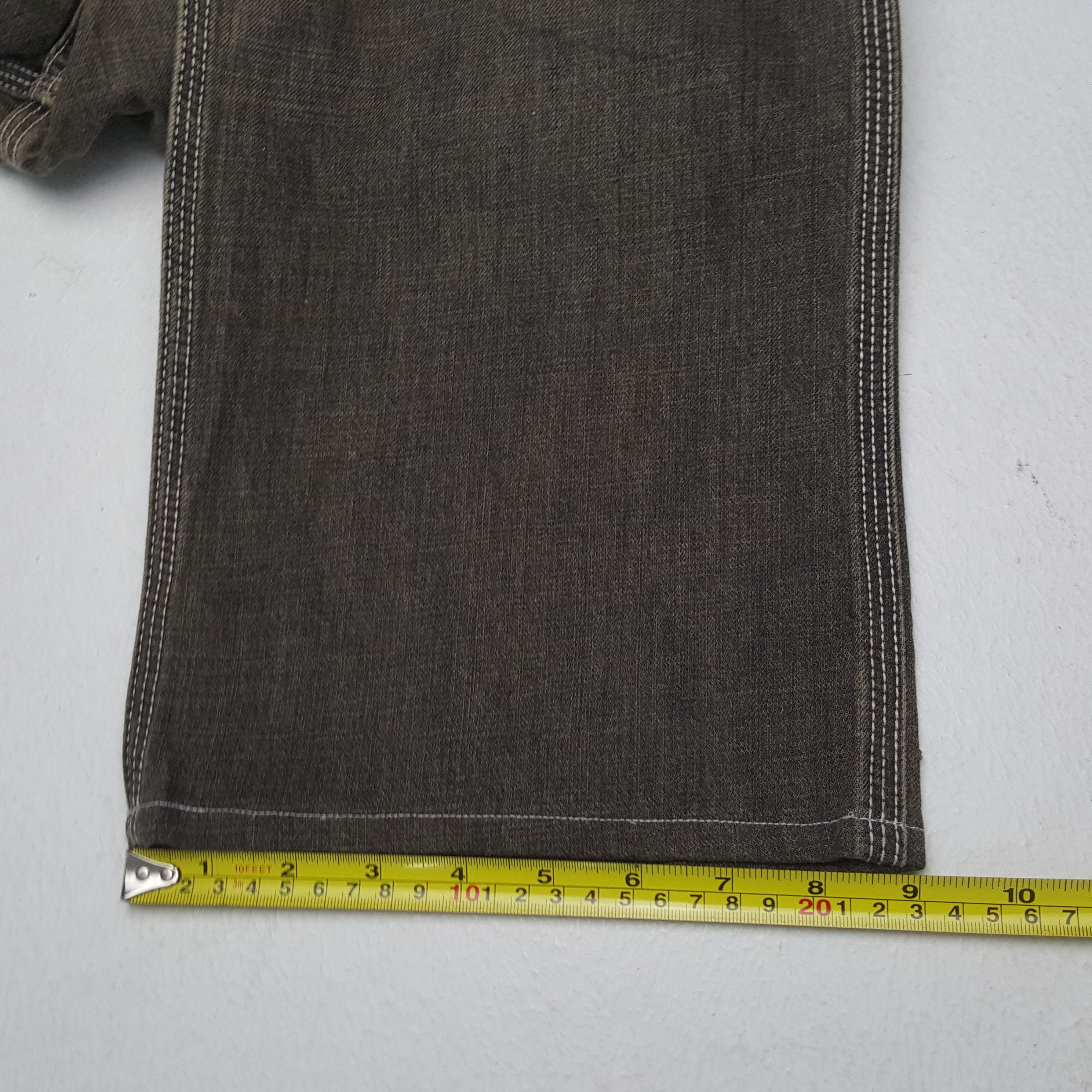 Edwin × Vintage Vintage EDWIN Japanese Style Distressed Denim Jeans Size US 34 / EU 50 - 11 Thumbnail