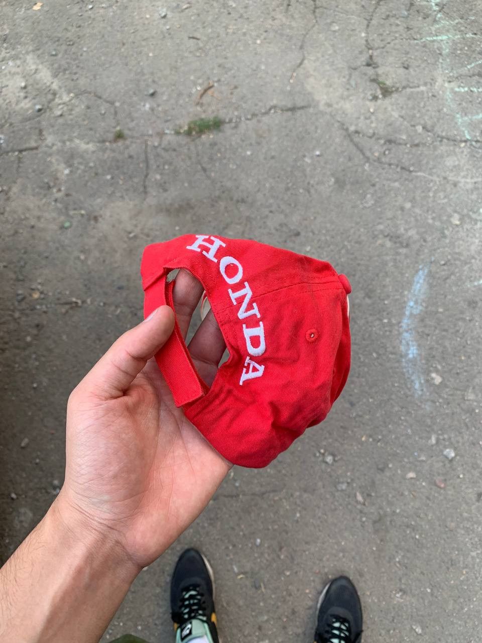 Honda × Vintage VERY RARE HONDA CAP RACING MOTORCYCLE Y2K 90s NASCAR HATS Size ONE SIZE - 3 Thumbnail