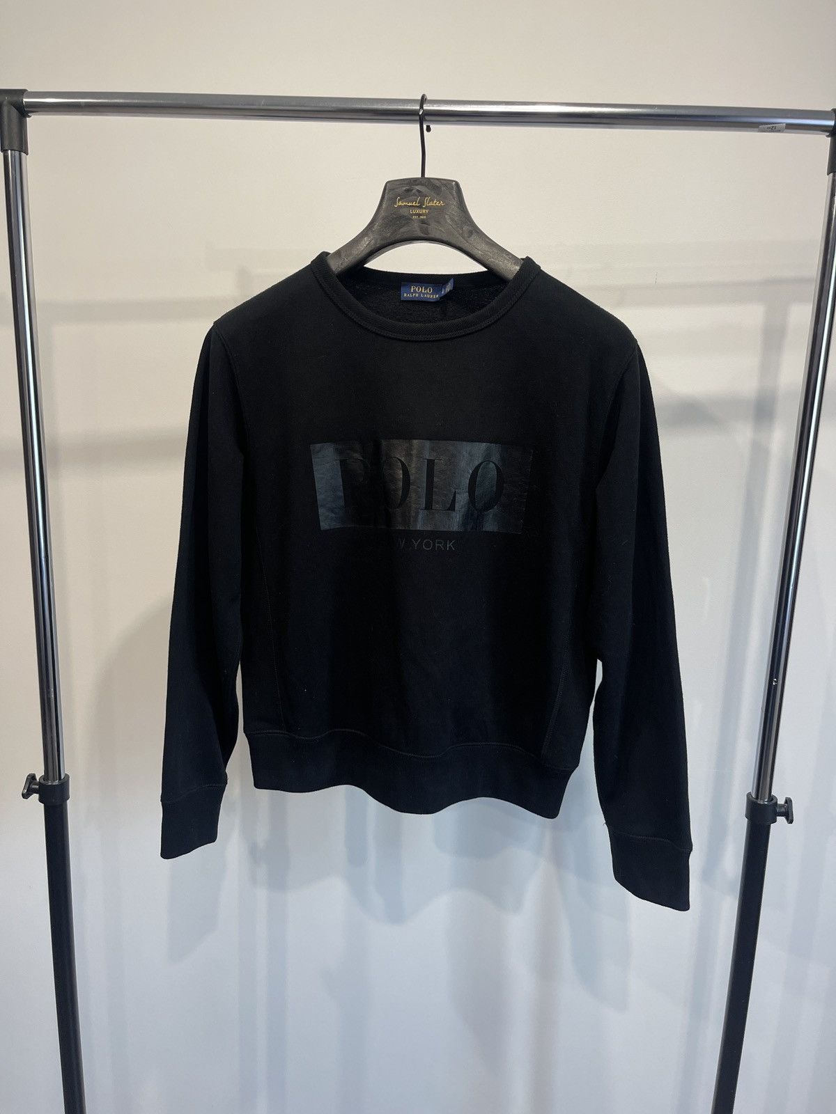 Polo Ralph Lauren Polo Ralph Lauren sweatshirt woman black logo L Size L / US 10 / IT 46 - 1 Thumbnail