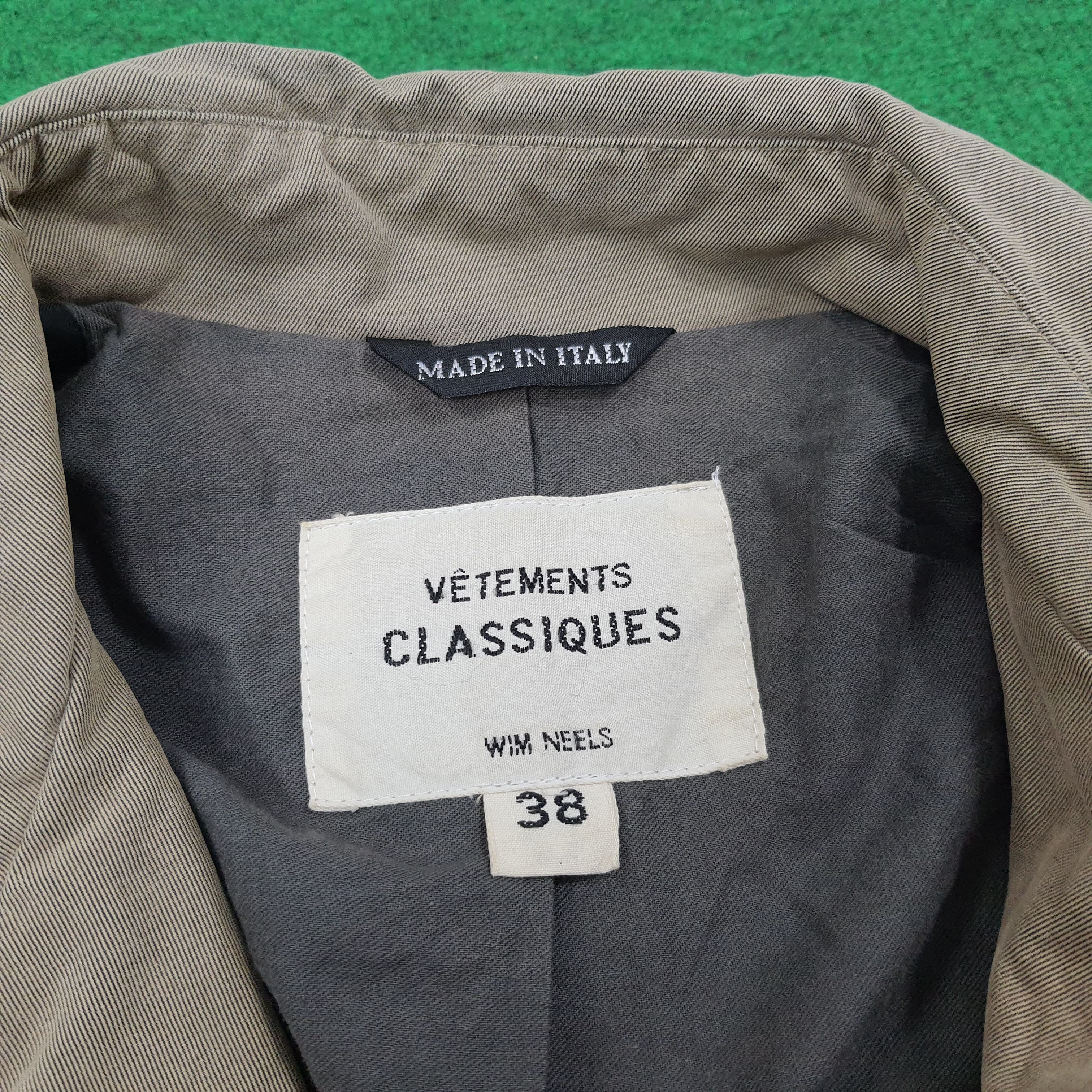 Other Vintage Vetements Classiques Italy Trench Jacket C242N24 Size US M / EU 48-50 / 2 - 4 Thumbnail
