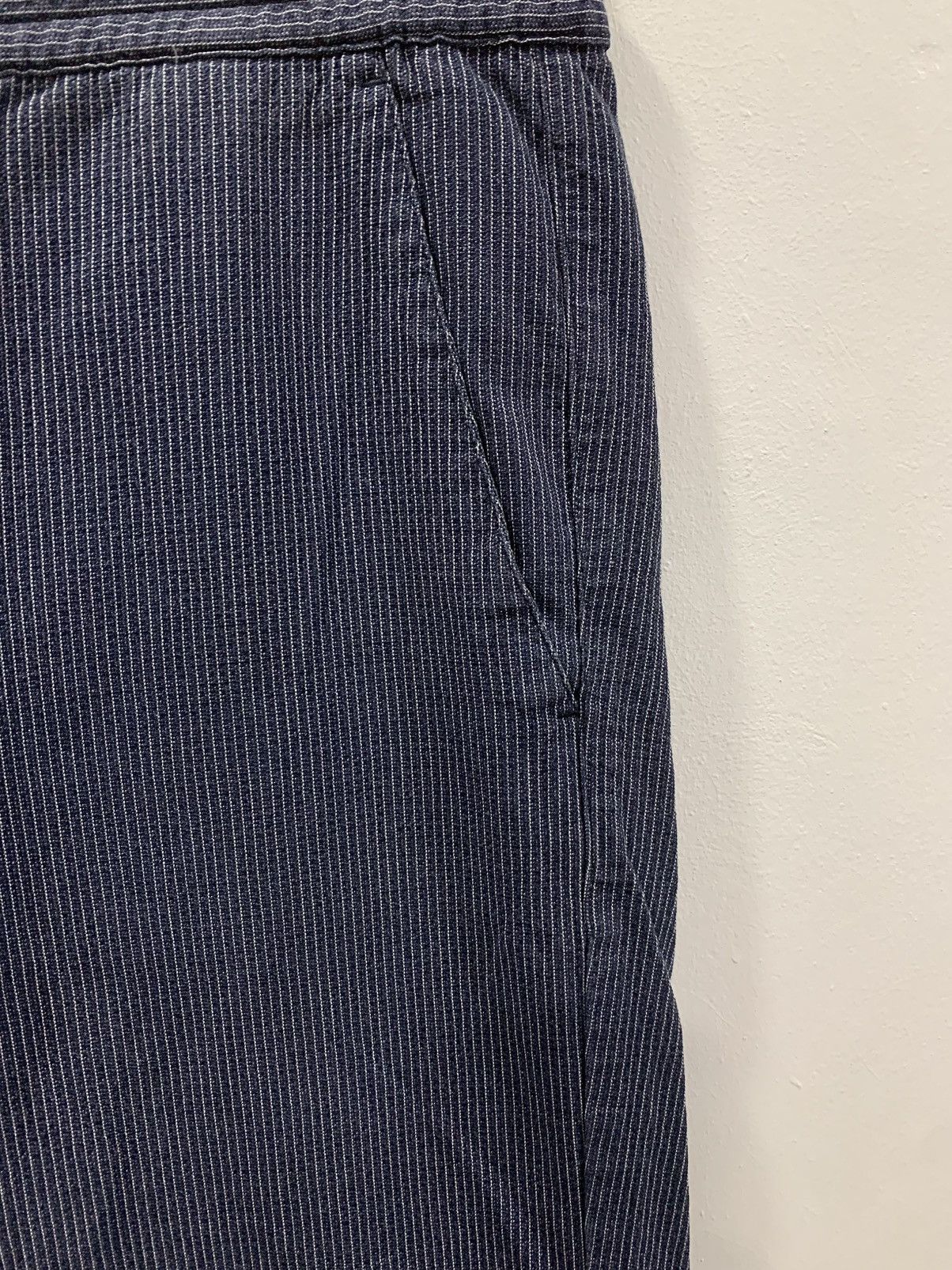 Oliver Spencer OLIVER SPENCER DRAWSTRING- STRIPED TROUSERS Size US 33 - 5 Thumbnail