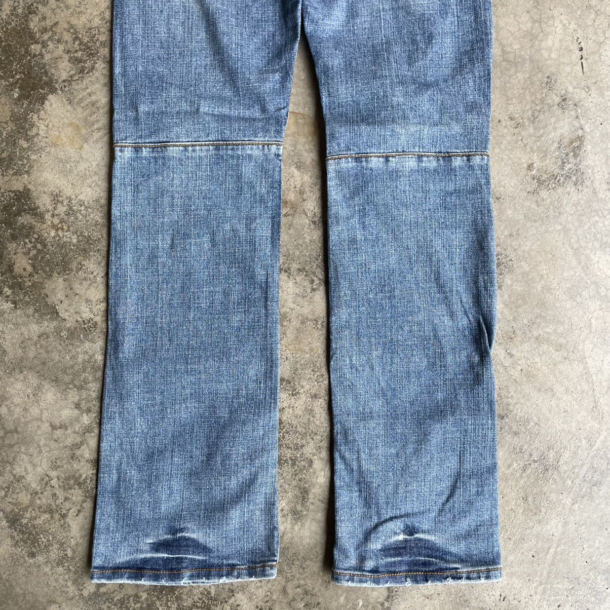 Global Work 🔥Vintage Global Work Stoned Washed Ripped Distress Jeans Size US 33 - 6 Thumbnail
