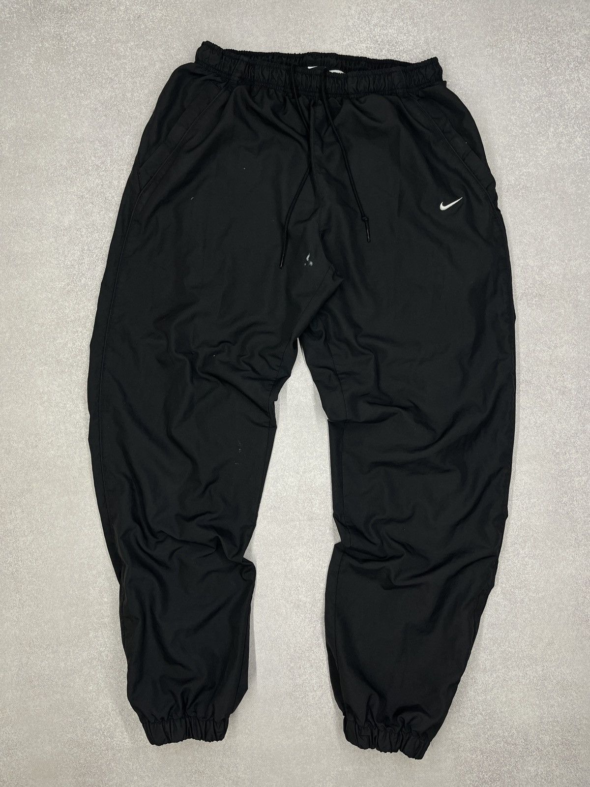 Nike Vintage Nike Nylon Black Sweatpants Drill Drip Y2K ACG TECH Size US 34 / EU 50 - 2 Thumbnail