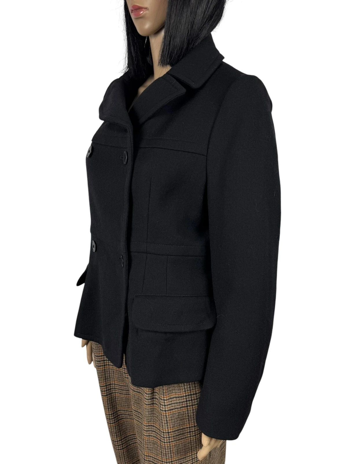 Jil Sander × Uniqlo +J Jil Sander Uniqlo Wool Pea Coat size M Size M / US 6-8 / IT 42-44 - 4 Thumbnail