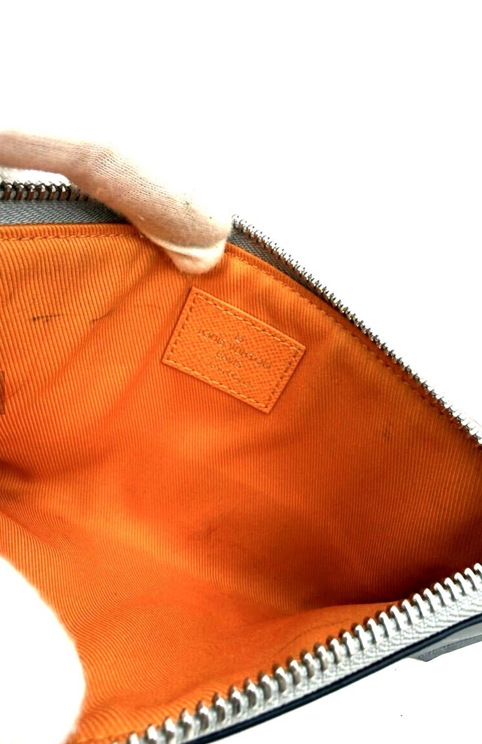 Louis Vuitton Louis Vuitton Monogram Satellite Alpha Pouch - Silver/Grey Size ONE SIZE - 9 Thumbnail