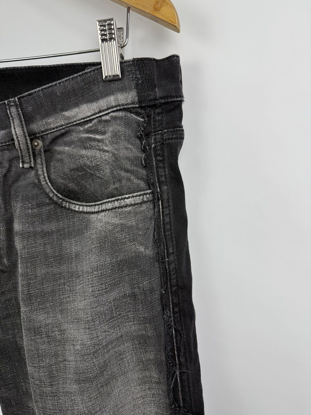 Diesel 🇺🇸 Diesel D-Strukt Slim 009HY Stretch Jeans Punk Opium Style Size US 33 - 14 Thumbnail