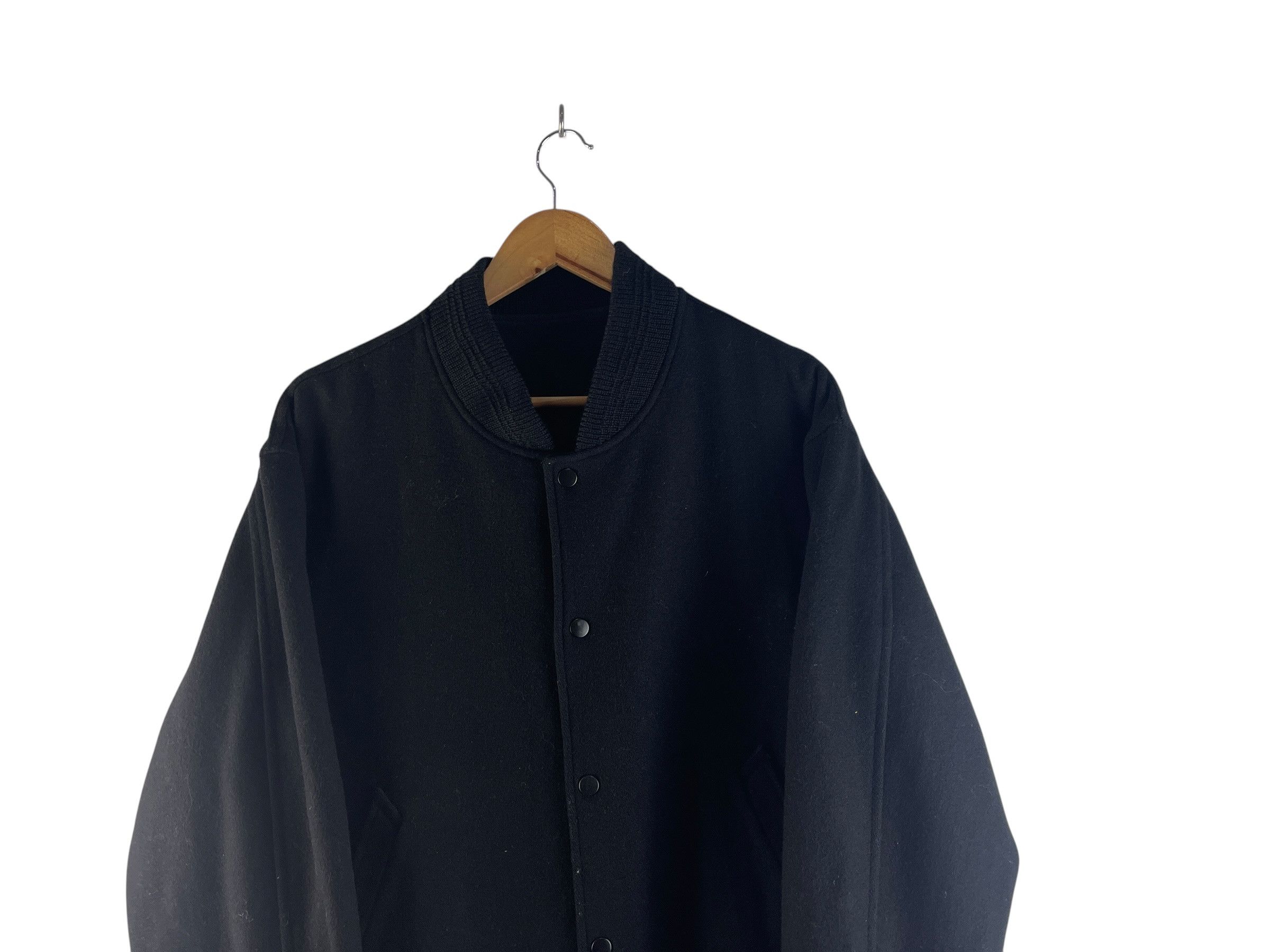 Japanese Brand Vintage Comme Ca Du Mode MEN Wool Varsity Jacket Size US L / EU 52-54 / 3 - 8 Thumbnail