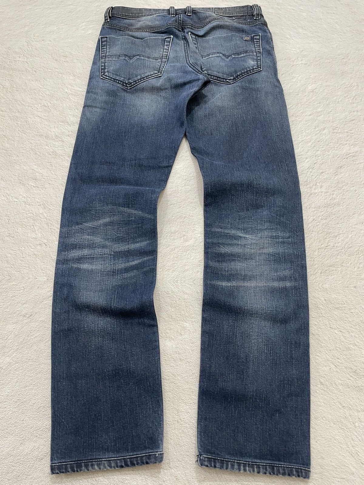 Diesel Diesel Industry Denim Stonewash Y2K Slim Pants Size US 29 - 2 Thumbnail