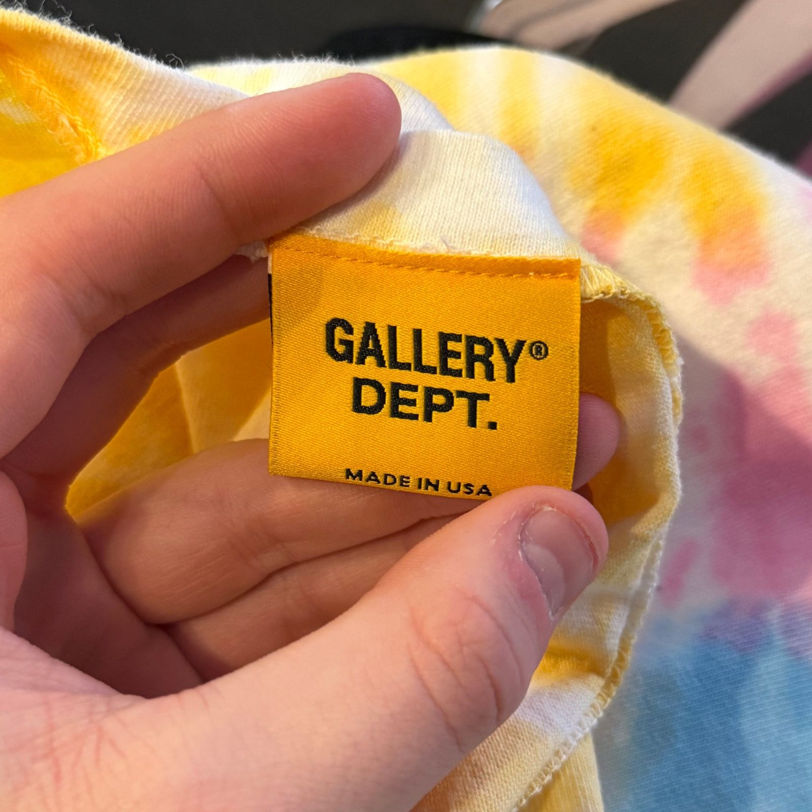 Gallery Dept. Gallery Dept Tie Dye T-Shirt Size US XL / EU 56 / 4 - 4 Thumbnail