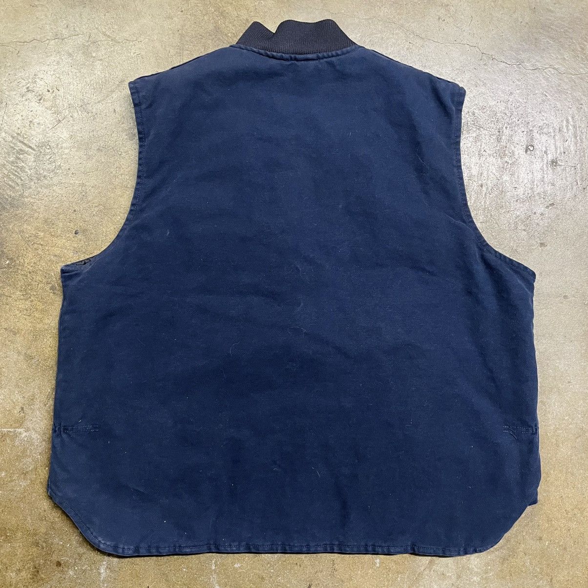 Classic Vest Navy Carhartt Vest Vintage Carhartt Navy Blue Work