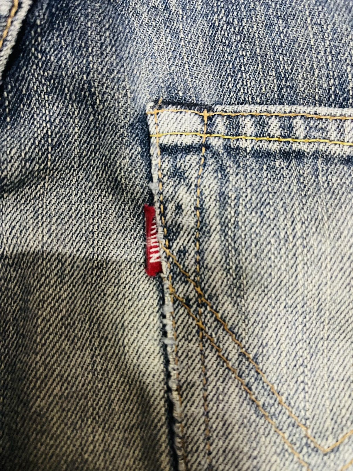 Edwin × Japanese Brand Distressed Edwin Jeans (11) Size US 30 / EU 46 - 9 Thumbnail
