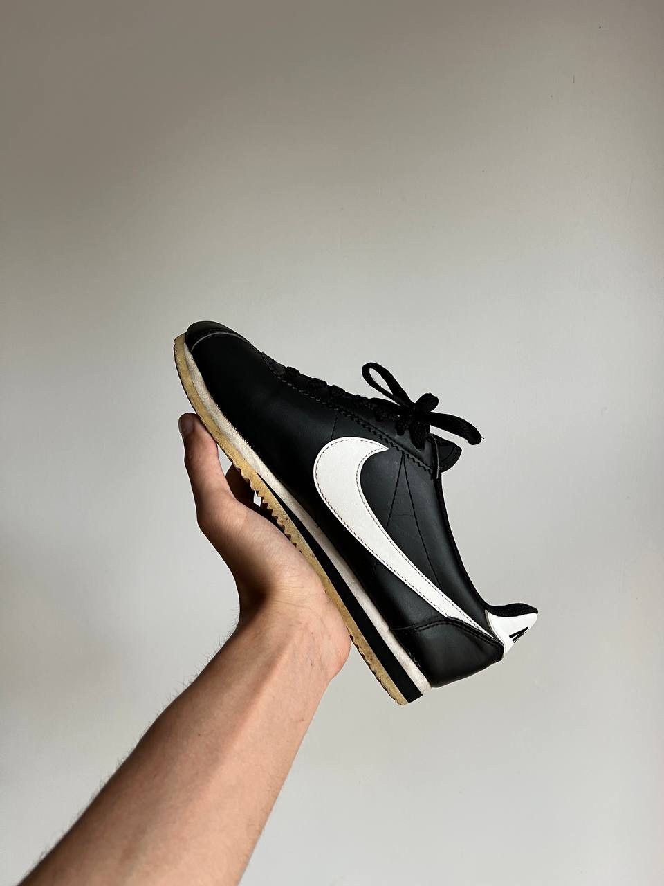Nike × Vintage Nike Cortez Classic Black 8.5US Woman’s Low-top Sneakers Size US 8.5 / IT 38.5 - 10 Thumbnail