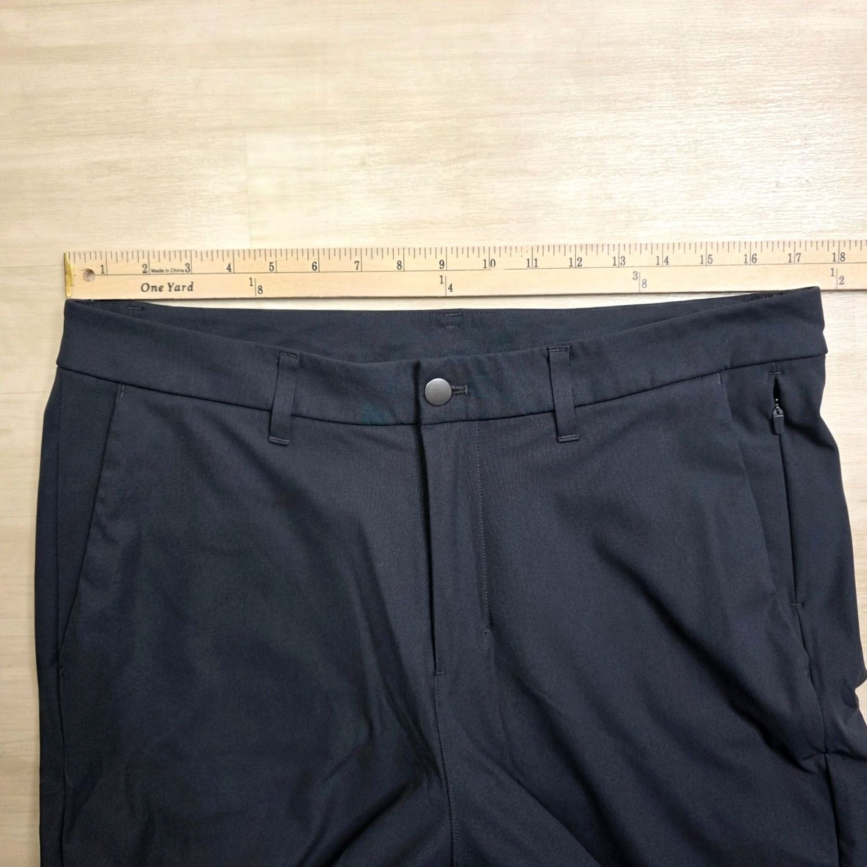 Lululemon Lululemon Mens Commission Slim Fit Pant 34 x 30 Obsidian Warpstreme Chino Size US 34 / EU 50 - 5 Thumbnail