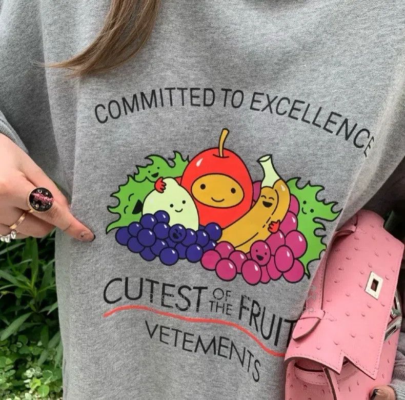 Vetements Vetements Fruit hoodie Size US S / EU 44-46 / 1 - 7 Thumbnail