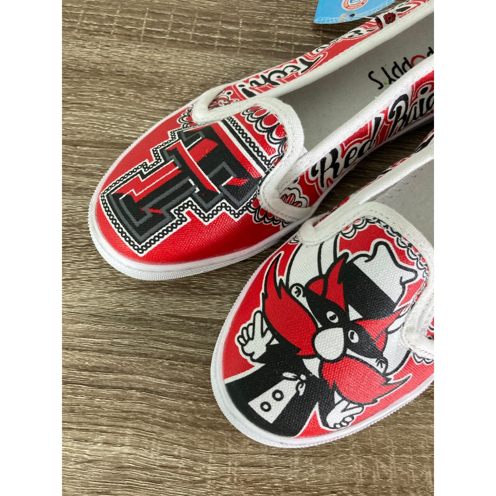 Other NCAA Women's Texas Tech Red Raiders Slip-On Shoes Size 8 NEW Size US 8 / IT 38 - 6 Thumbnail