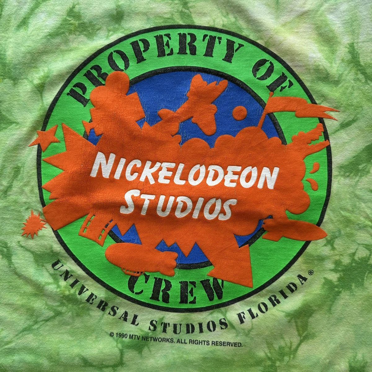 Nickelodeon Vintage 90s Nickelodeon Studios Crew Universal Studios Size US M / EU 48-50 / 2 - 5 Thumbnail