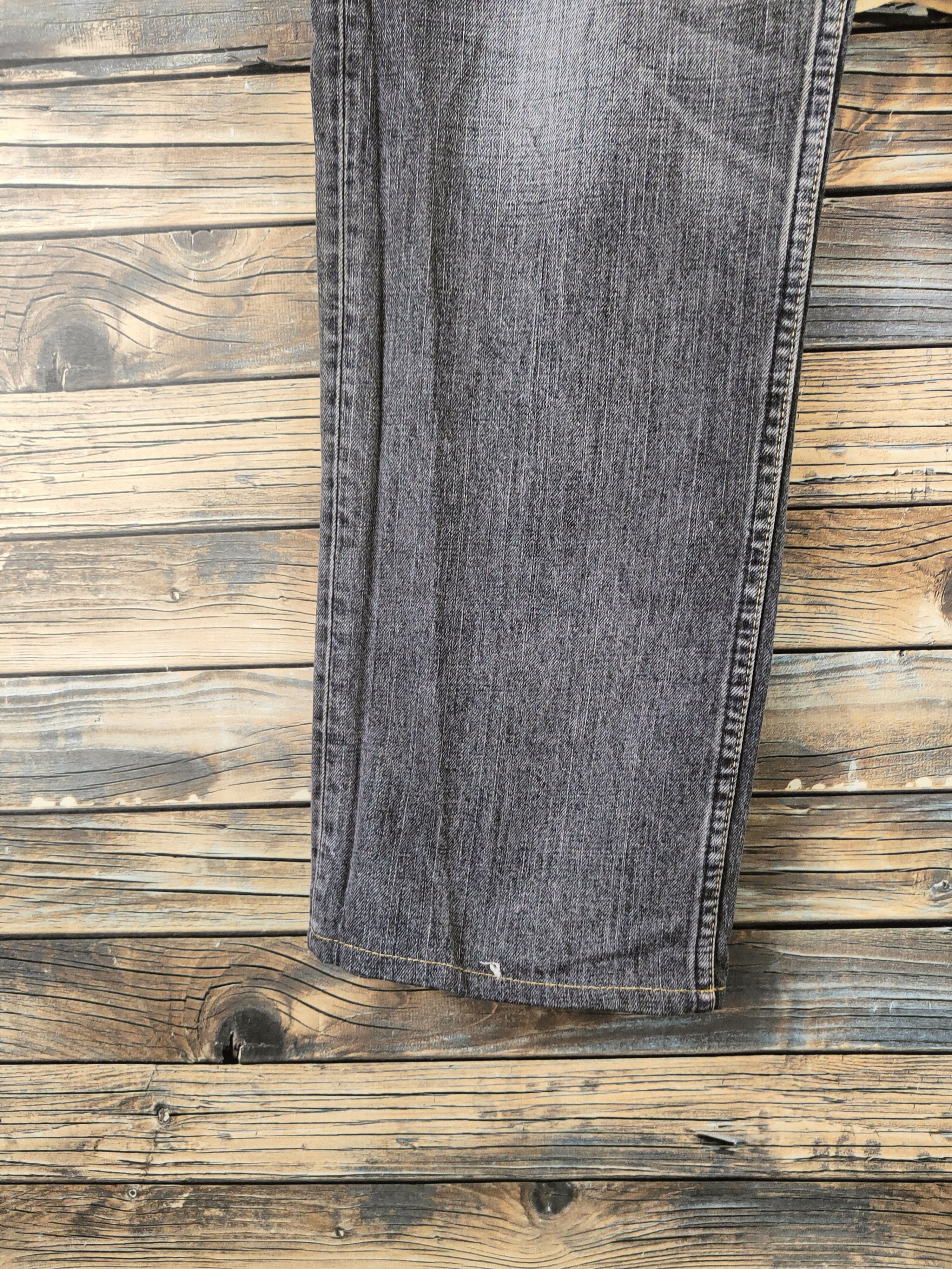 Levi's Levi's Black Distressed Ripped Jeans #S2816 Size US 36 / EU 52 - 4 Thumbnail
