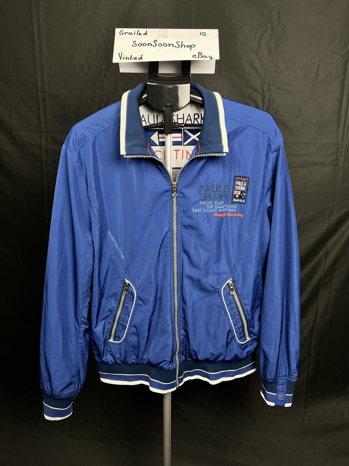 Paul&Shark Yachting windbreaker jacket project boat 433