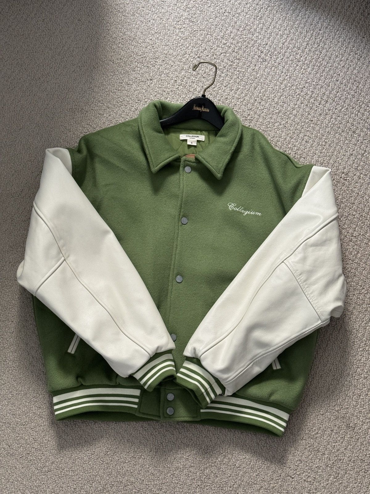 Pillar Uniform Varsity Jacket “Matcha” - Size S