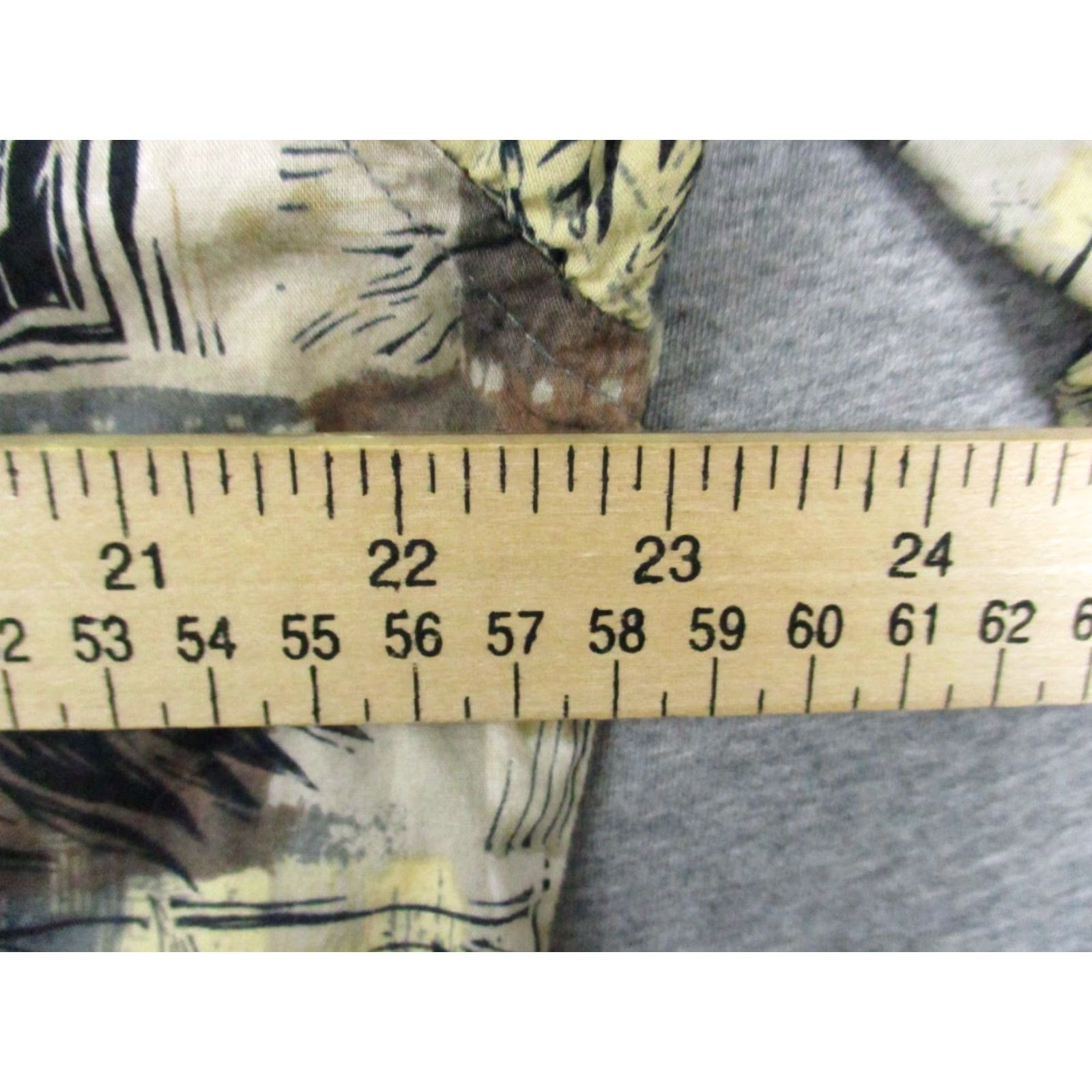 Gloverall VINTAGE AFTCO Bluewater Button Up Shirt Large Mens Floral All Over Print Hawaiian Pocket Shirt - Mens Size L Beige Cotton Button-Up Short Sleeve Size US L / EU 52-54 / 3 - 7 Thumbnail