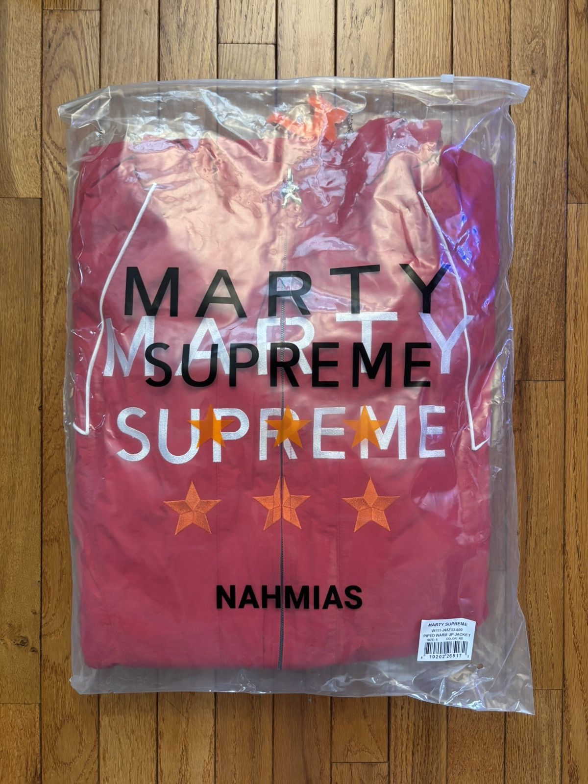 A24 × Nahmias Nahmias x Marty Supreme A24 Classic Warm Up Jacket Size US S / EU 44-46 / 1 - 6 Thumbnail