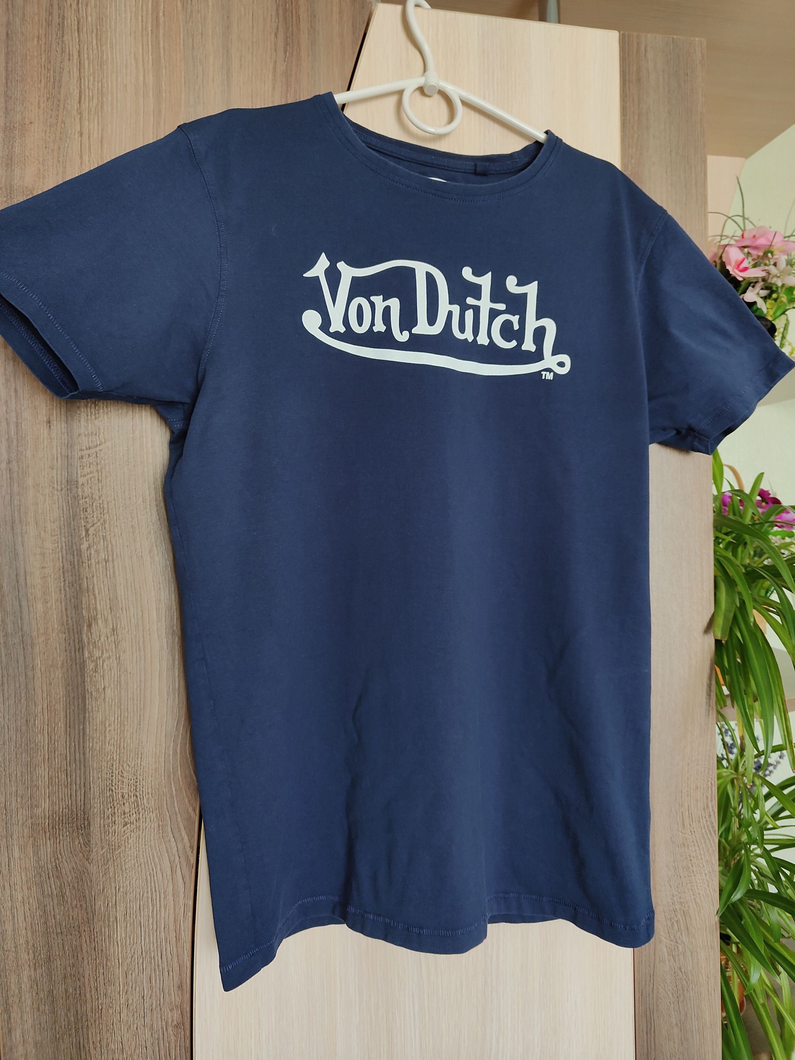 Von Dutch Von Dutch T-shirt Von Dutch Navy Blue Shirt Tee M/L Size US M / EU 48-50 / 2 - 1 Thumbnail