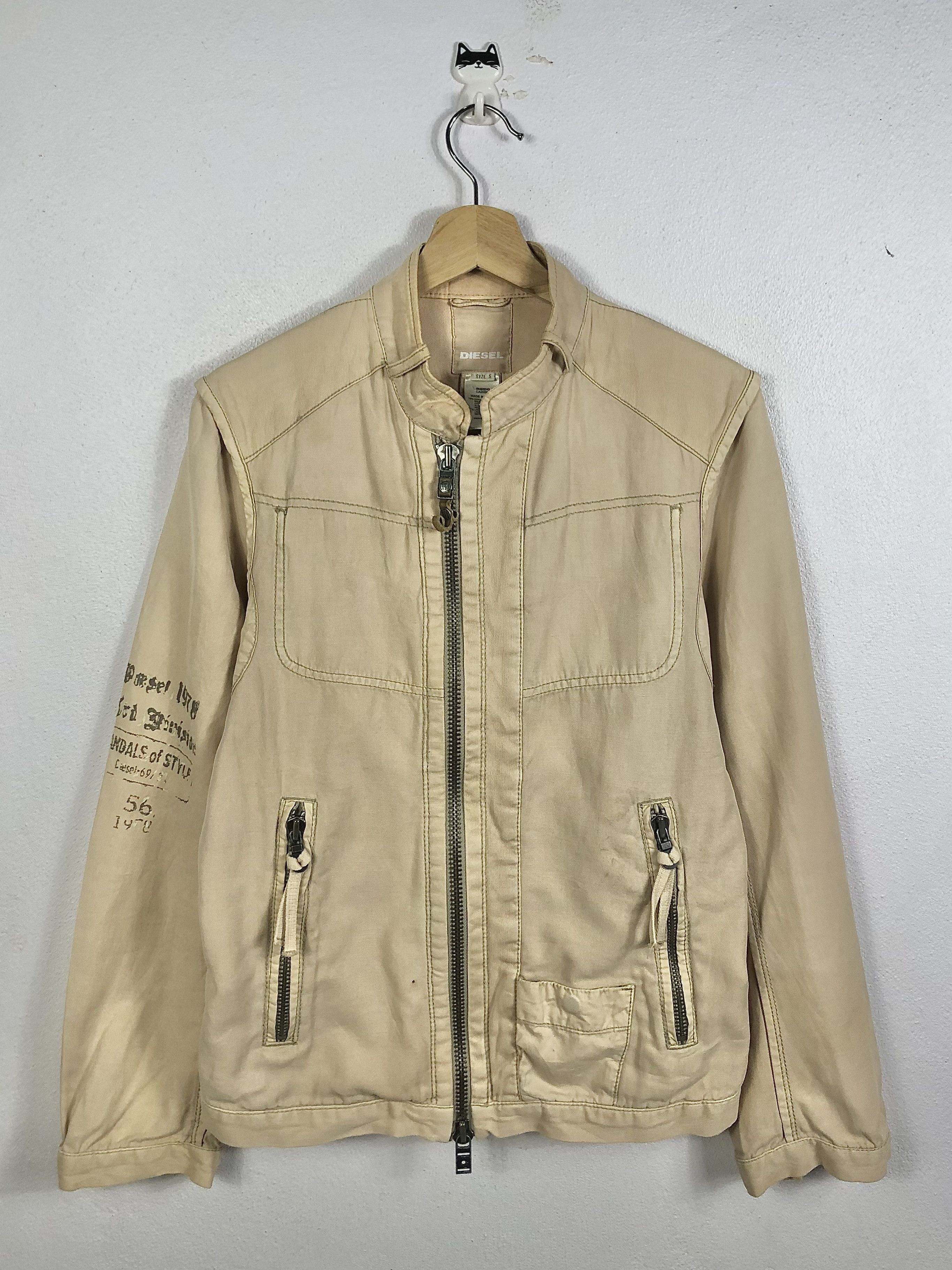 Diesel Rare Diesel Zipper Jacket Size US S / EU 44-46 / 1 - 1 Thumbnail