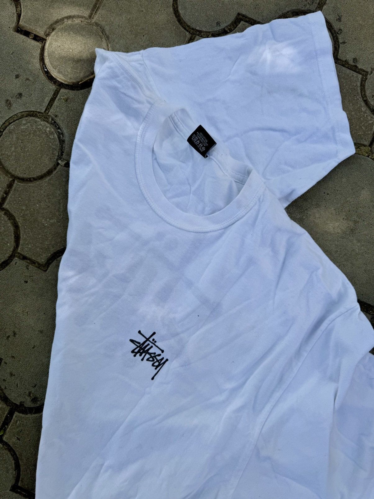 Stussy Vintage Stussy Dice Logo Tee Shirt Size US L / EU 52-54 / 3 - 3 Thumbnail