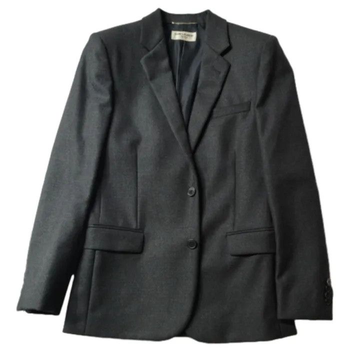 Saint Laurent Black Tailored Blazer
