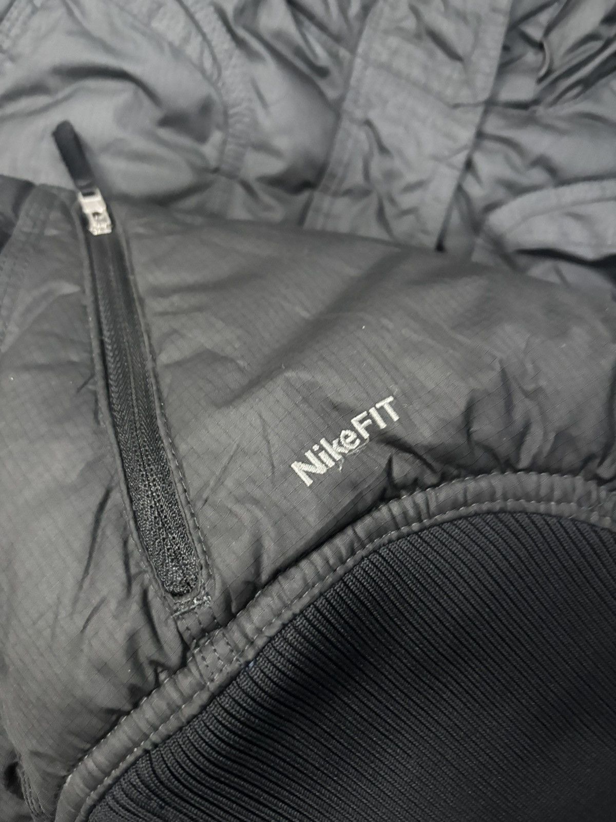 Nike Nike fur jacket hooded black Size US S / EU 44-46 / 1 - 7 Thumbnail
