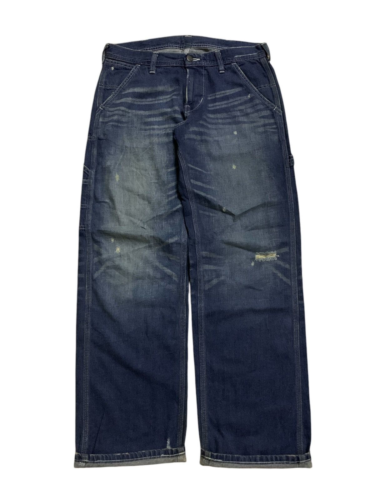 Japanese Brand × Lee × Vintage Vintage Lee Carpenter Denim Pant Size US 32 / EU 48 - 4 Thumbnail