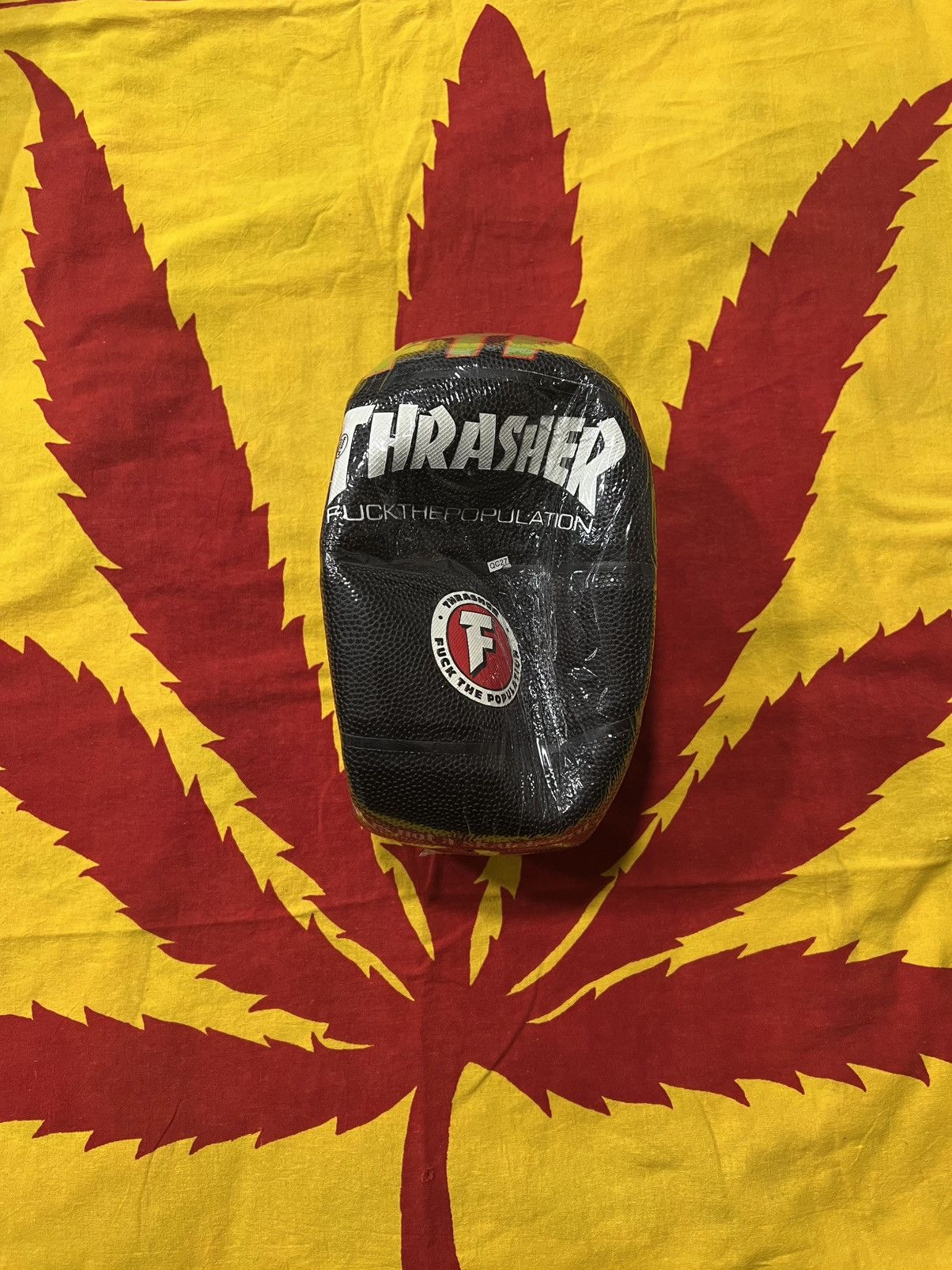Fuck The Population FTP Thrasher LOGO BASKETBALL Size ONE SIZE - 1 Thumbnail